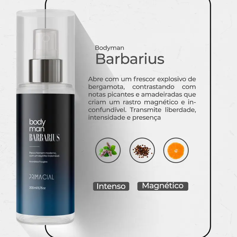 Bodyman Barbarius — aromático fougère